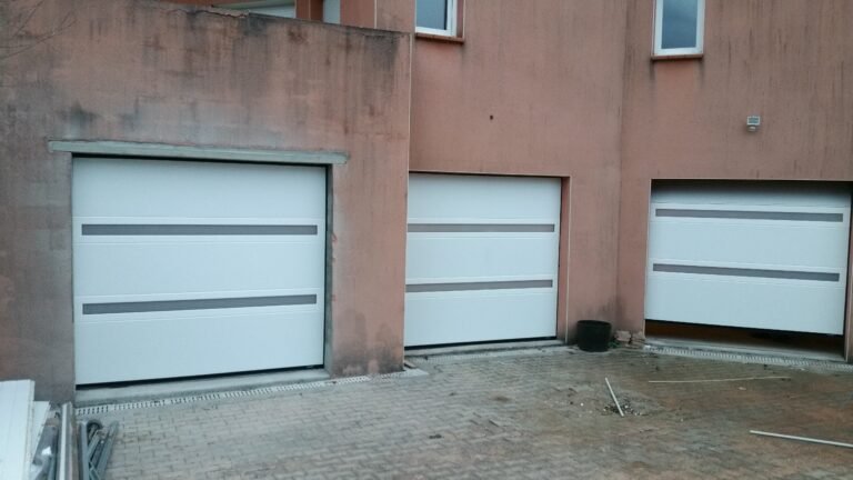 Installation de Porte de Garage Sectionnelle